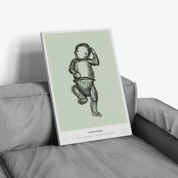 Mekkora vásznon készül a nyomat?