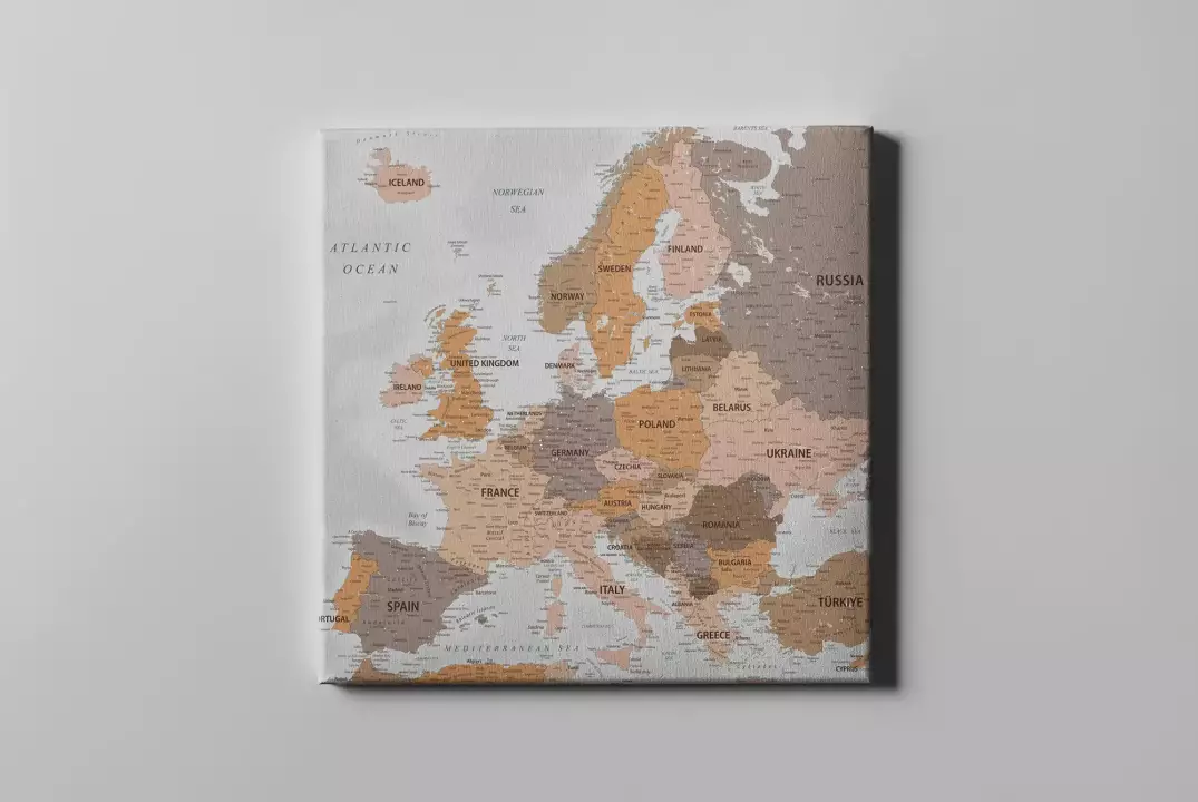 ÚJ: Európa térkép