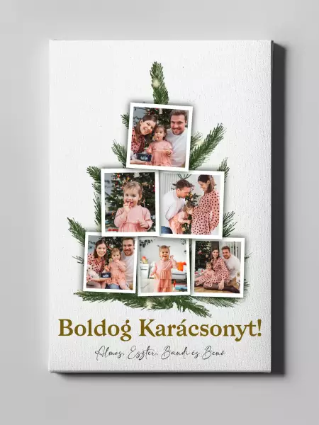 Boldog Karácsonyt - 6 képes montázs