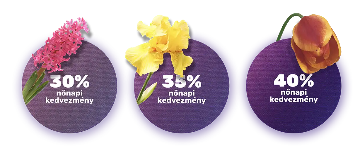 nőnapi vászonkép kupon